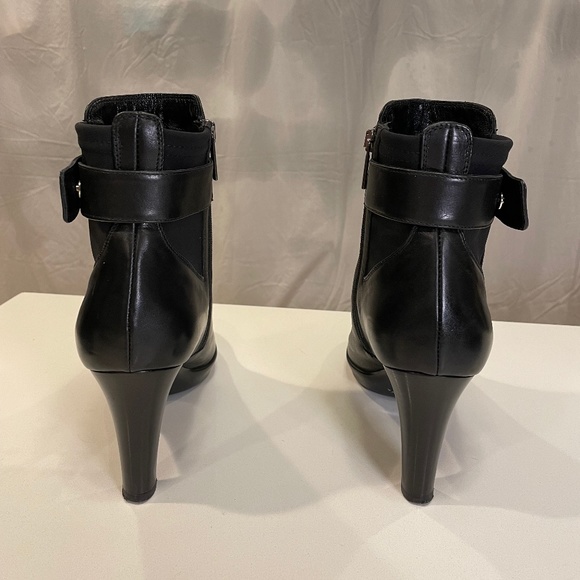 Aquatalia Weatherproof, Black, High Heel Boot, Size 10, Made in Italy - Picture 3 of 9